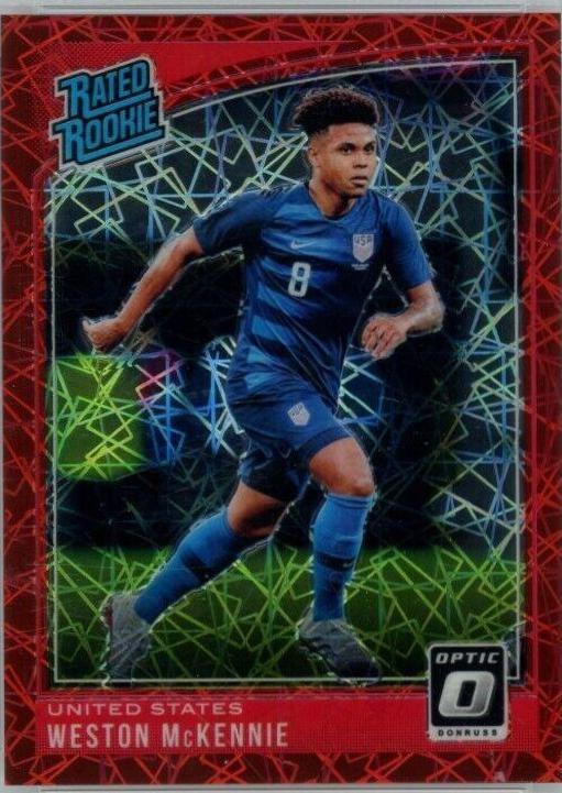 Weston McKennie [Optic Red Velocity] #199