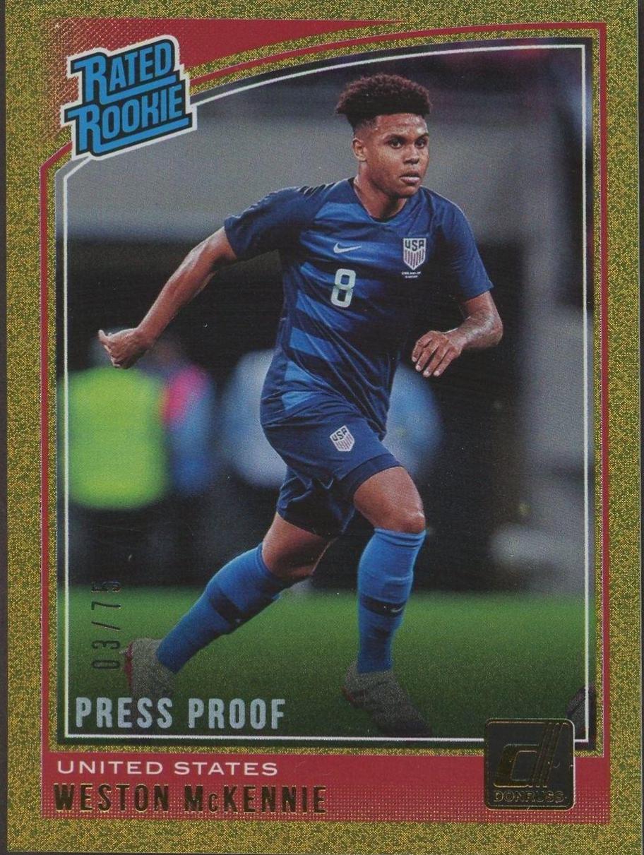 Weston McKennie [Press Proof Gold] #199