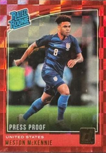 Weston McKennie [Press Proof Red] #199