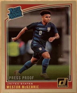 Weston McKennie [Press Proof Silver] #199