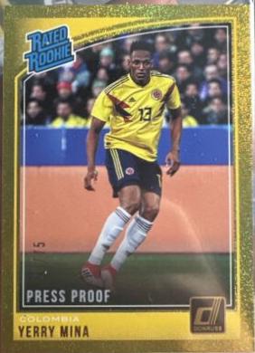 Yerry Mina [Press Proof Gold] #186