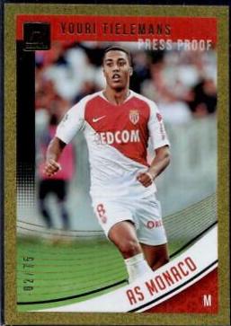 Youri Tielemans [Press Proof Gold] #81