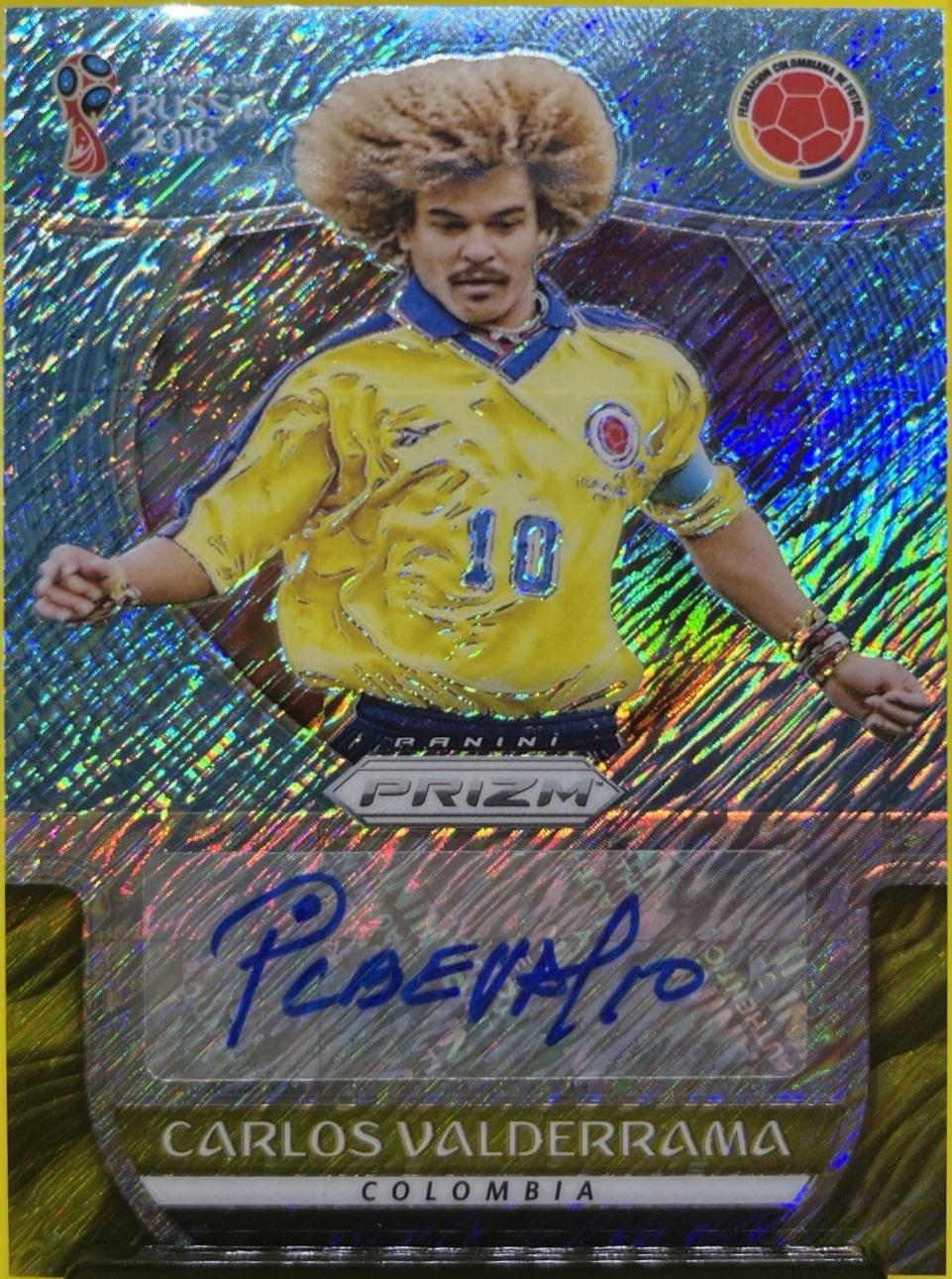 Carlos Valderrama [Blue Shimmer] #S-CV