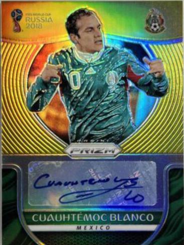 Cuauhtemoc Blanco [Gold Prizm] #S-CB