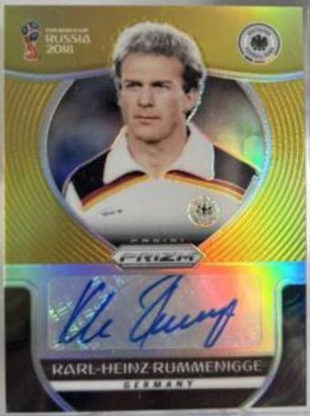 Karl Heinz Rummenigge [Gold Prizm] #S-KR