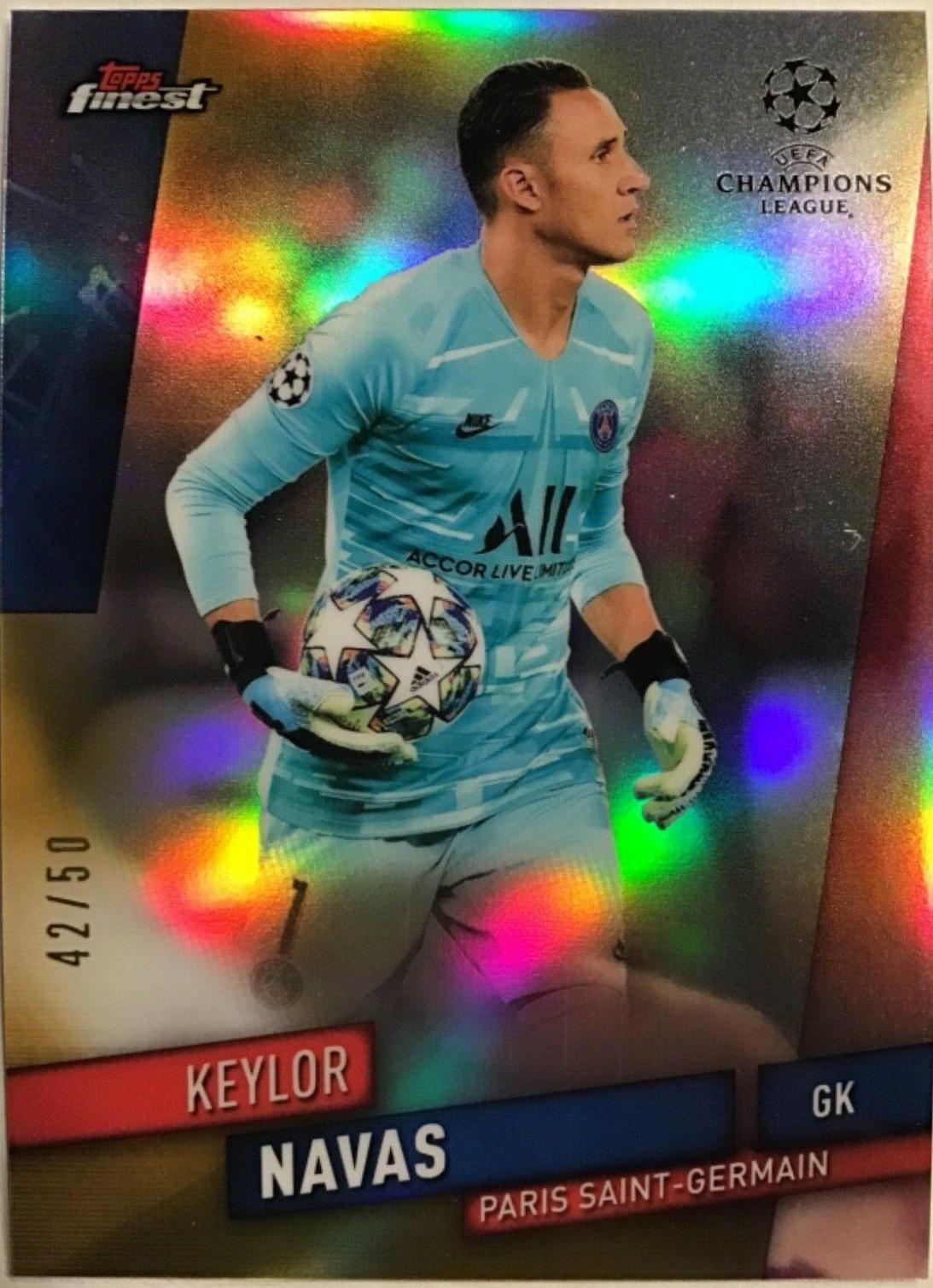 Keylor Navas [Gold Refractor] #49