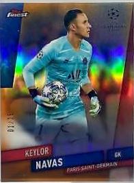 Keylor Navas [Orange Refractor] #49
