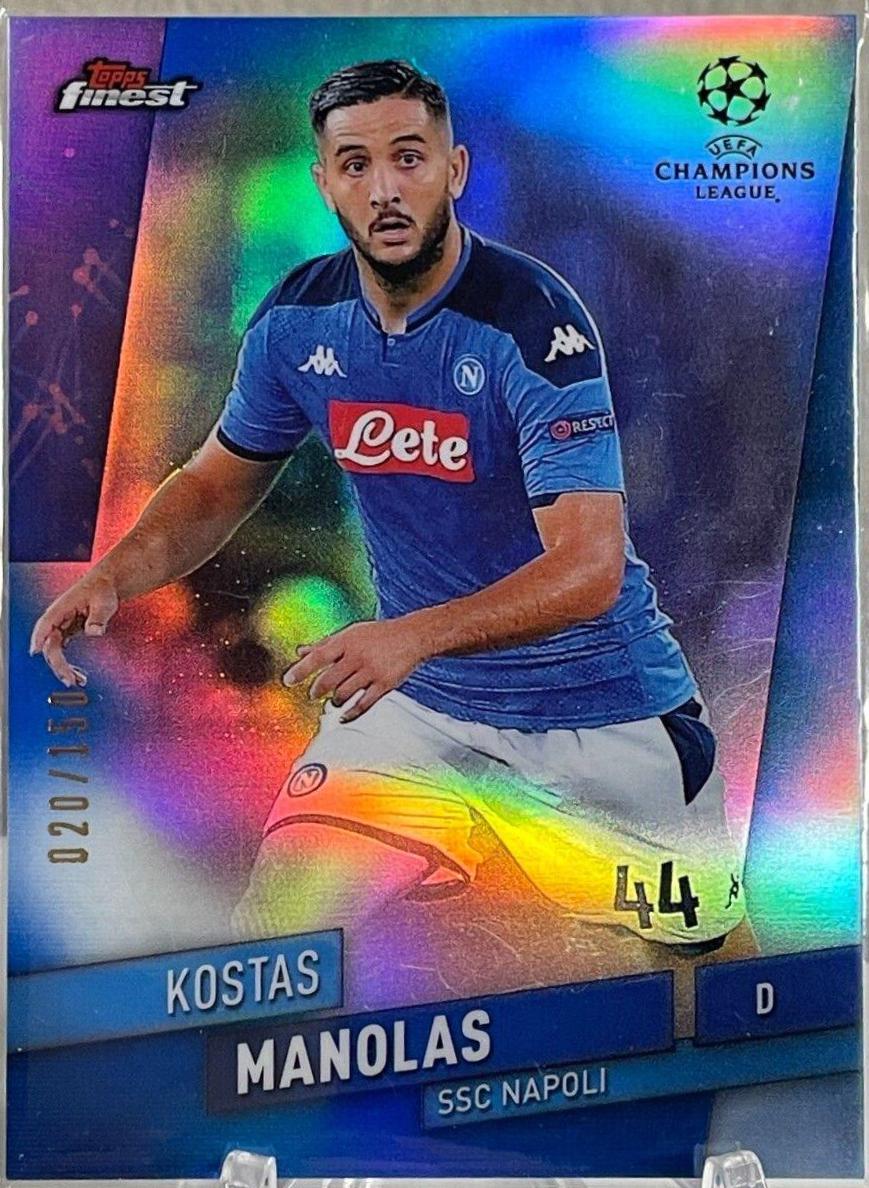 Kostas Manolas [Blue Refractor] #12