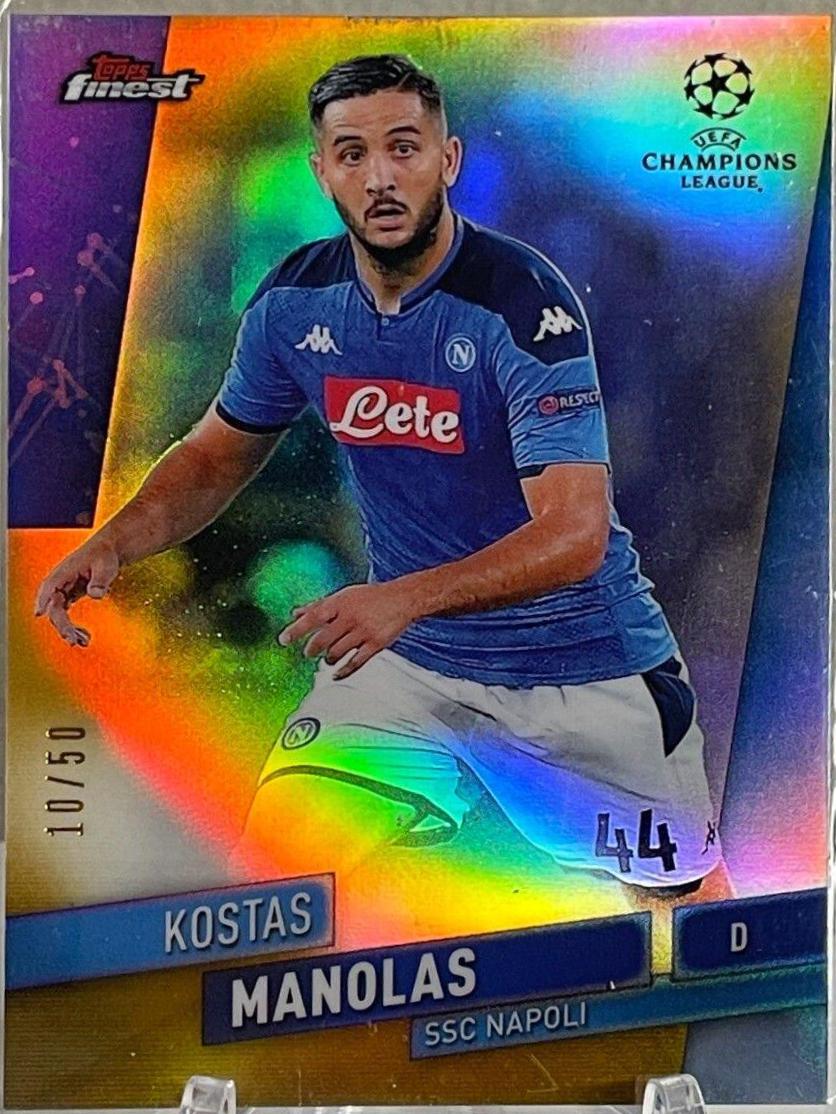 Kostas Manolas [Gold Refractor] #12