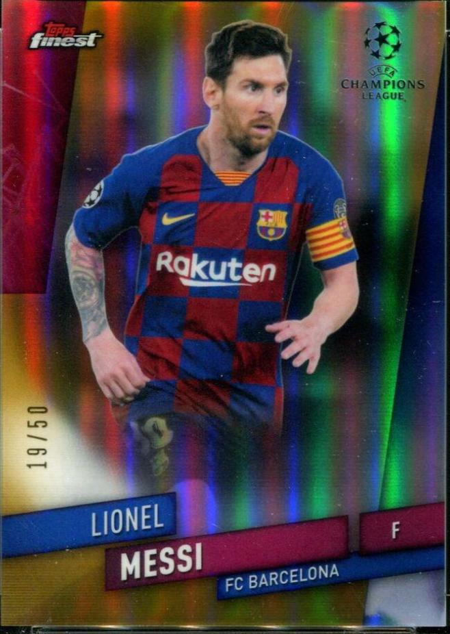 Lionel Messi [Gold Refractor] #1