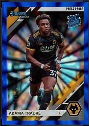 Adama Traore [Donruss Premier League Press Proof Blue Laser] #189