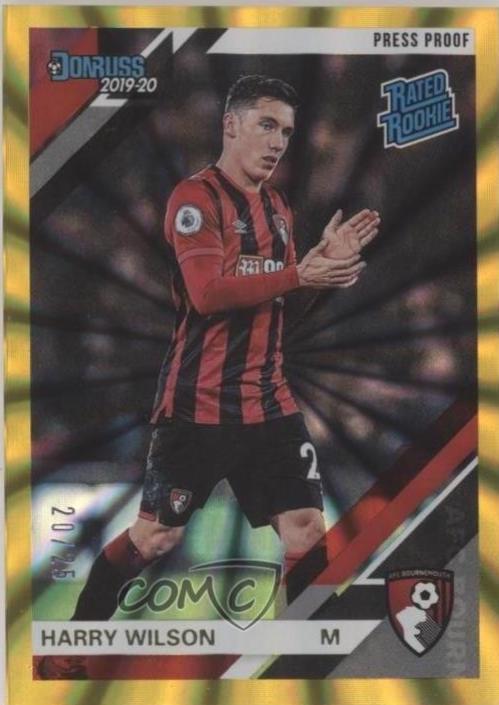 Harry Wilson [Donruss Premier League Press Proof Gold Laser] #23