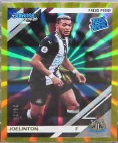 Joelinton [Donruss Premier League Press Proof Gold Laser] #117