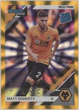 Matt Doherty [Donruss Premier League Press Proof Gold Laser] #195
