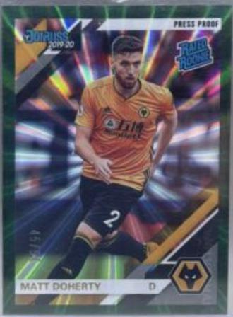 Matt Doherty [Donruss Premier League Press Proof Green Laser] #195