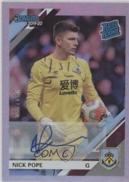 Nick Pope [Donruss Premier League Autograph] #47