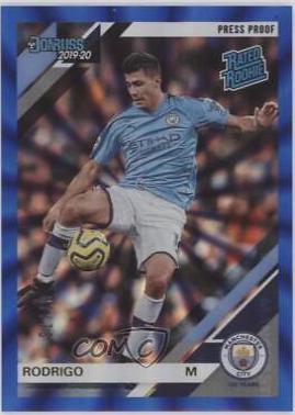 Rodrigo [Donruss Premier League Press Proof Blue Laser] #104