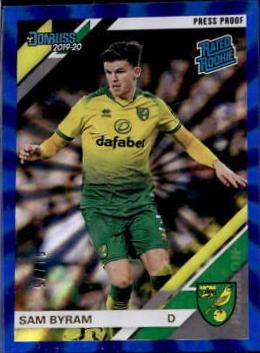 Sam Byram [Donruss Premier League Press Proof Blue Laser] #135