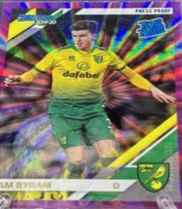 Sam Byram [Donruss Premier League Press Proof Purple Laser] #135