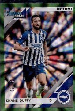 Shane Duffy [Donruss Premier League Press Proof Green Laser] #36