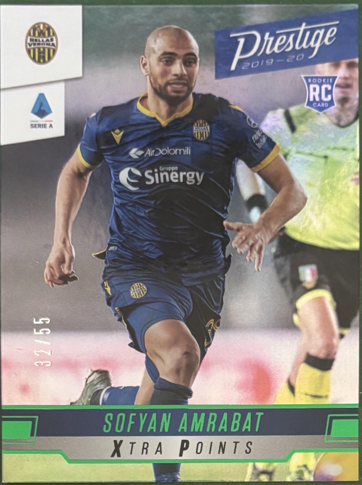 Sofyan Amrabat [Prestige Serie A Green] #234