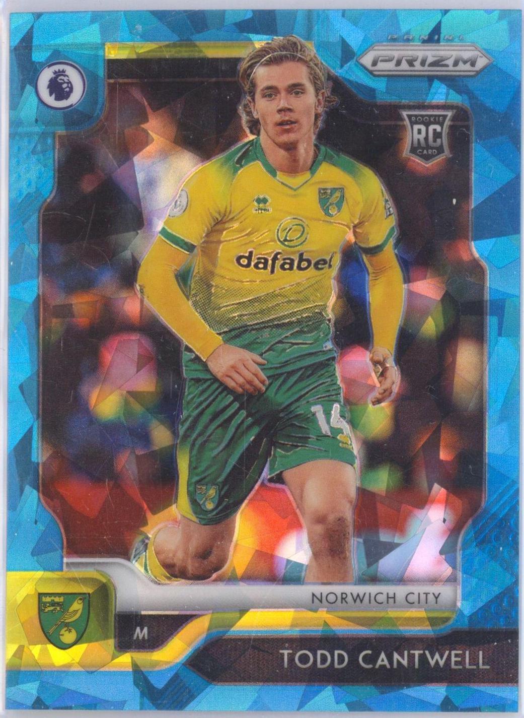 Todd Cantwell [Premier League Prizm Update Blue Ice] #327