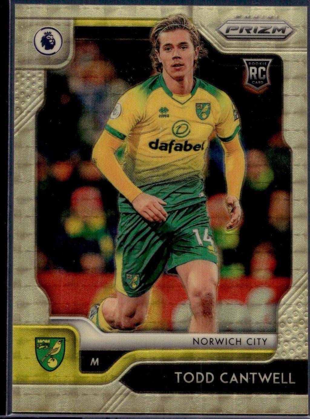 Todd Cantwell [Premier League Prizm Update Gold Vinyl] #327