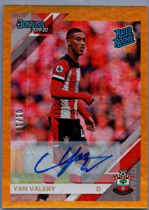 Yan Valery [Donruss Premier League Autograph Gold] #154