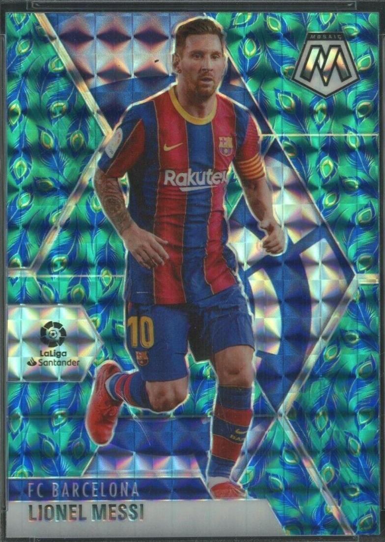 Lionel Messi [Choice Peacock Mosaic] #57