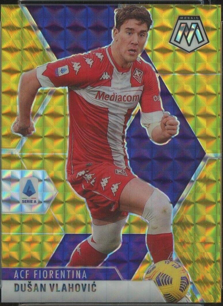 Dusan Vlahovic [Gold Mosaic] #10