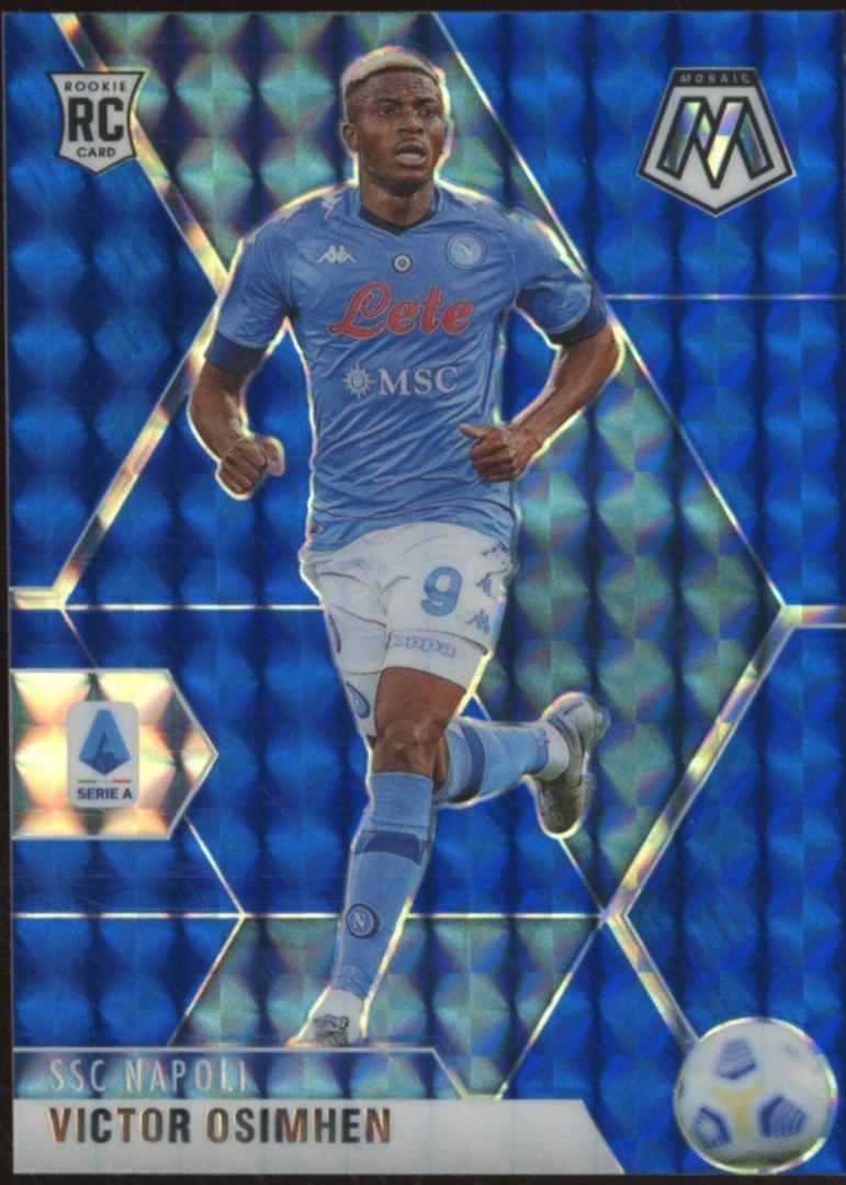 Victor Osimhen [Blue Mosaic] #77