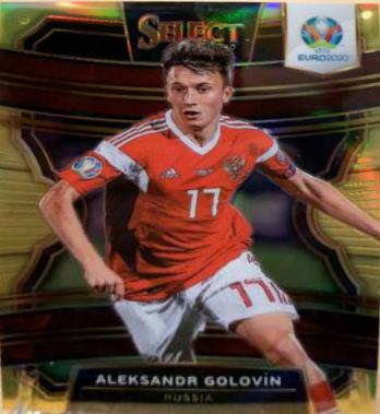 Aleksandr Golovin [Gold Prizm] #13