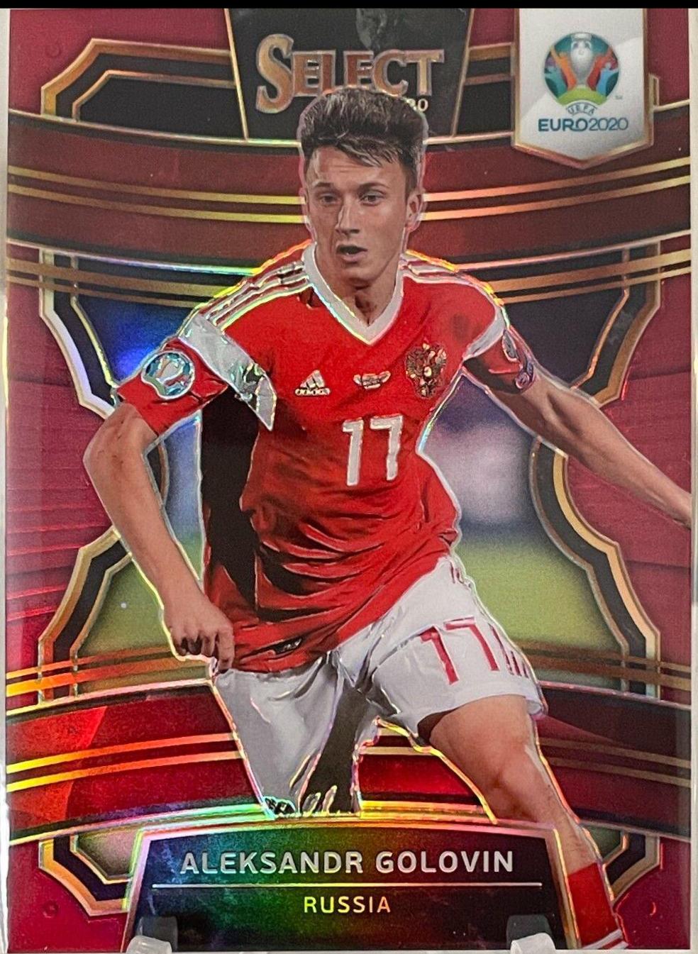Aleksandr Golovin [Maroon Prizm] #13