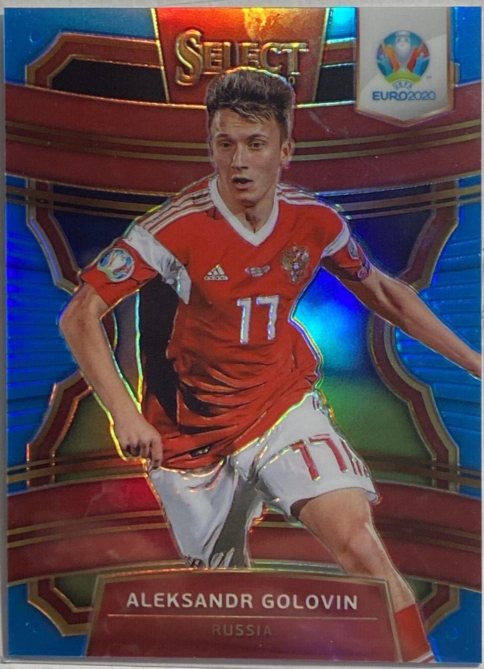 Aleksandr Golovin [SP Light Blue Prizm] #13