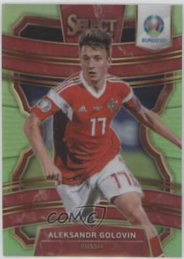 Aleksandr Golovin [SP Neon Green Prizm] #13