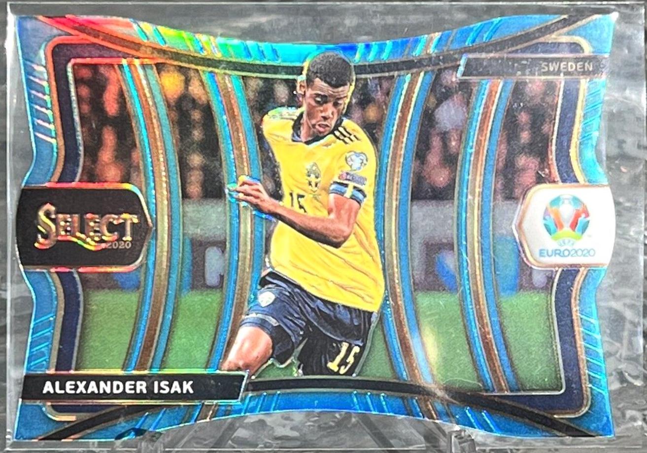 Alexander Isak [Light Blue Die Cut Prizm] #152