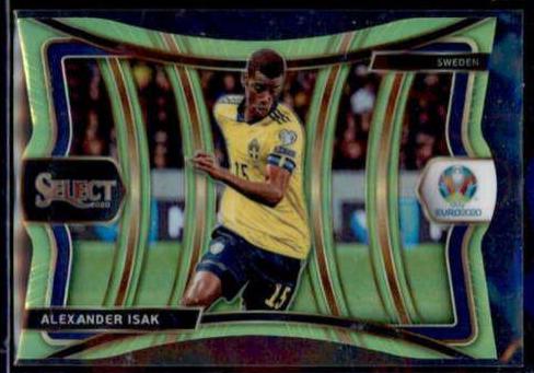 Alexander Isak [Neon Green Die Cut Prizm] #152