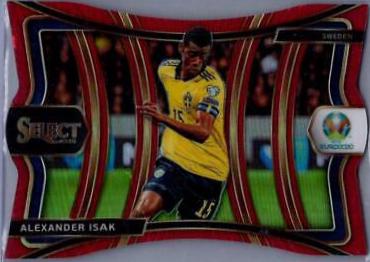 Alexander Isak [Red Die Cut Prizm] #152