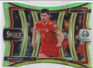 Ben Davies [Neon Green Die Cut Prizm] #119
