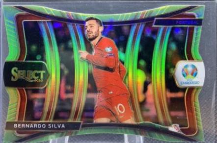 Bernardo Silva [Neon Green Die Cut Prizm] #130