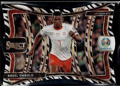 Breel Embolo [Zebra Die Cut Prizm] #160
