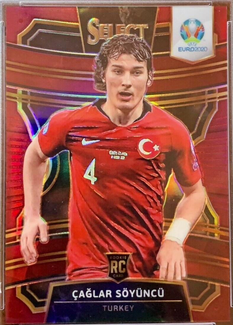Caglar Soyuncu [Maroon Prizm] #59