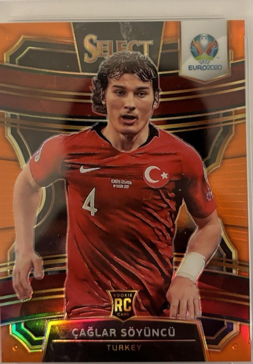 Caglar Soyuncu [Orange Prizm] #59