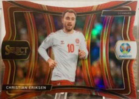 Christian Eriksen [Red Die Cut Prizm] #139