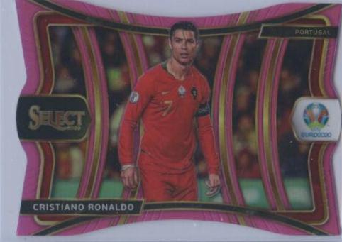 Cristiano Ronaldo [Pink Die Cut Prizm] #136