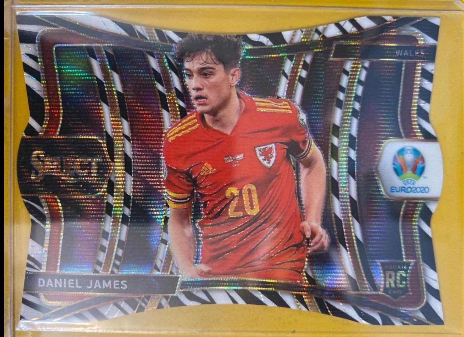 Daniel James [Tiger Die Cut Prizm] #122