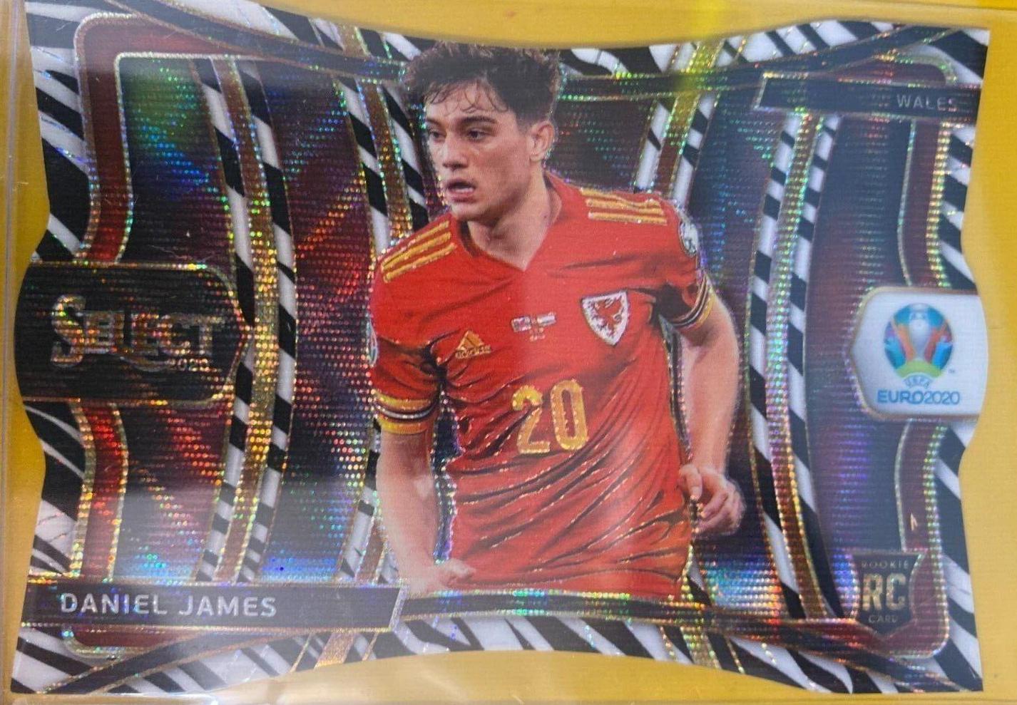 Daniel James [Zebra Die Cut Prizm] #122