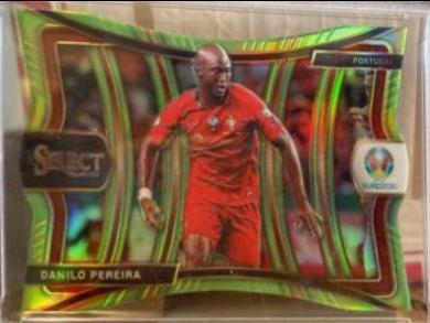 Danilo Pereira [Neon Green Die Cut Prizm] #132