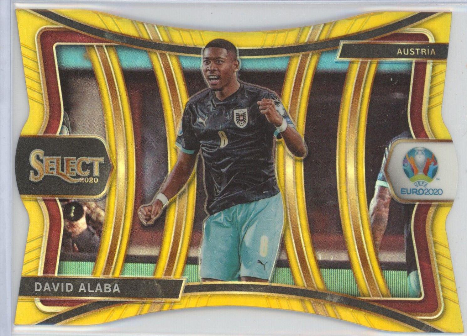 David Alaba [Gold Die Cut Prizm] #101