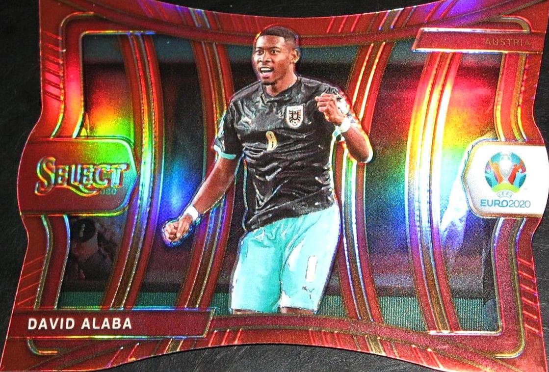 David Alaba [Red Die Cut Prizm] #101